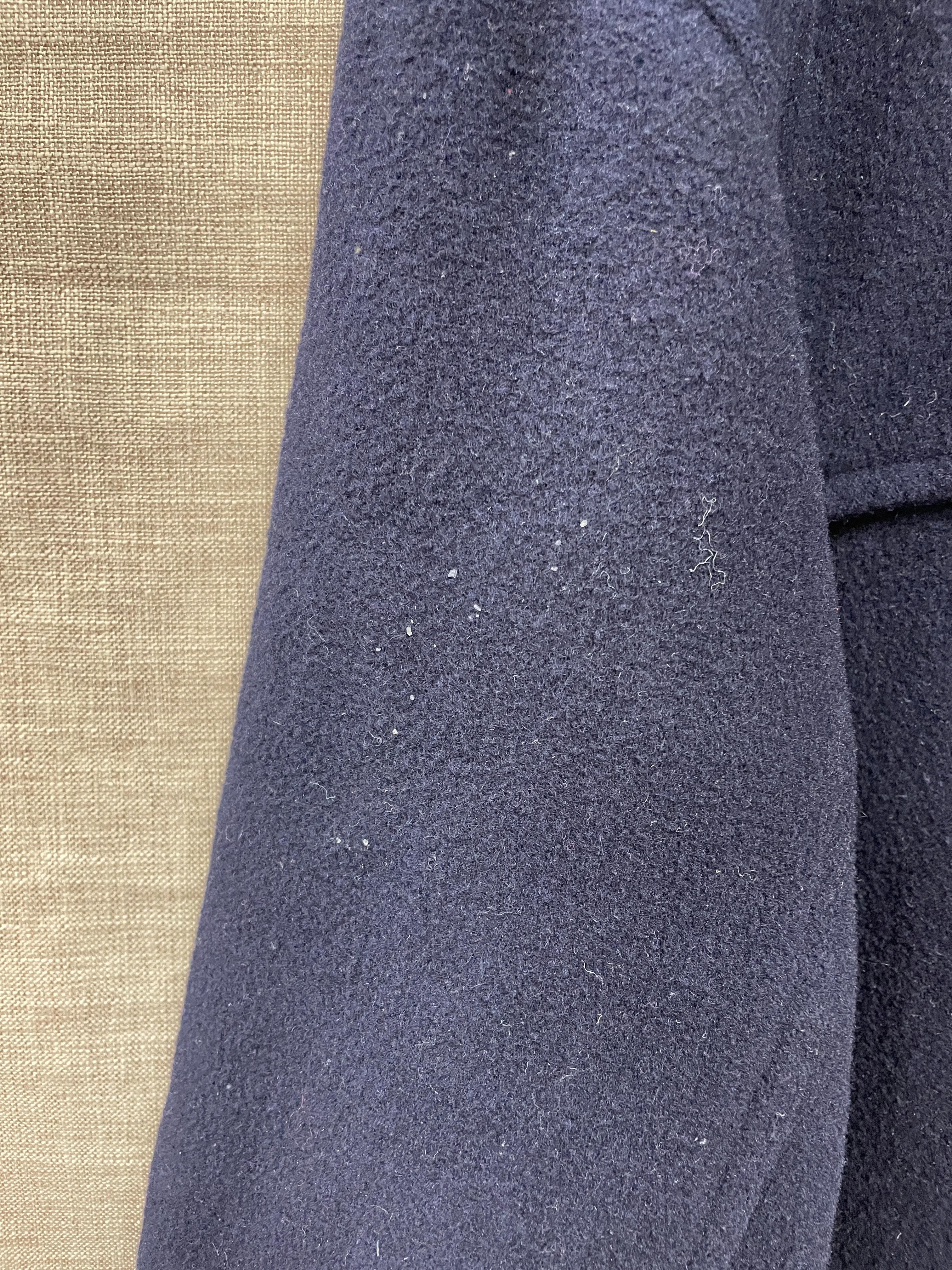 The Original Duffle Coat Navy Blue Wool Coat Size 38 Small