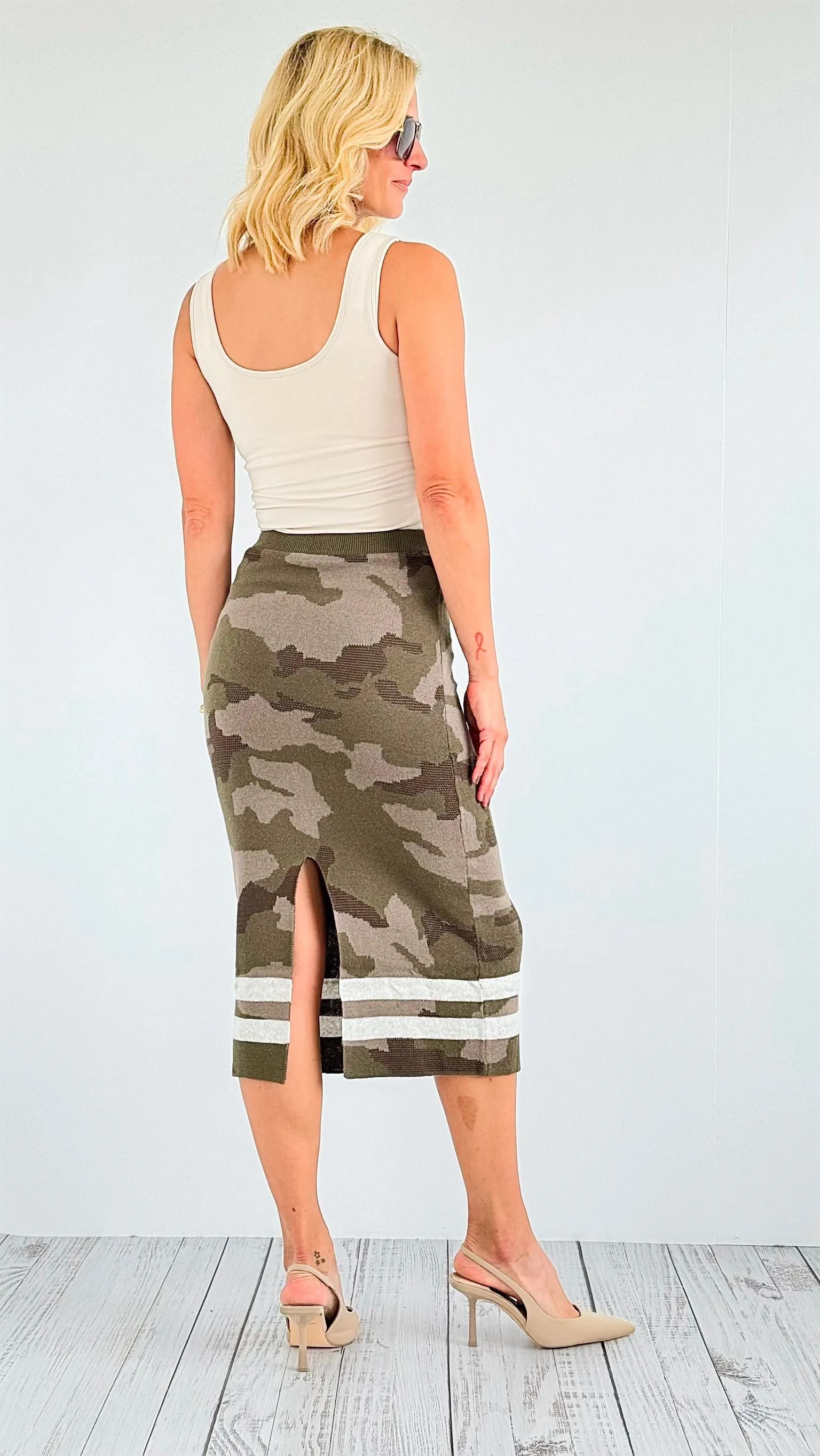 Urban Terrain Midi Skirt