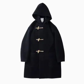 Visvim Miller Convoy Coat (Melton) Navy