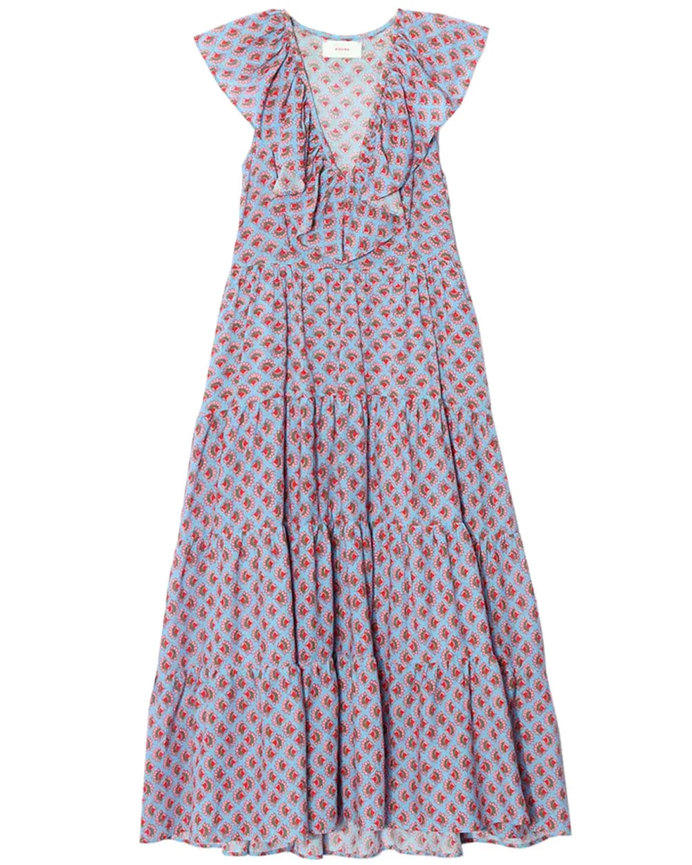 Water Lotus Tatiana Midi Dress